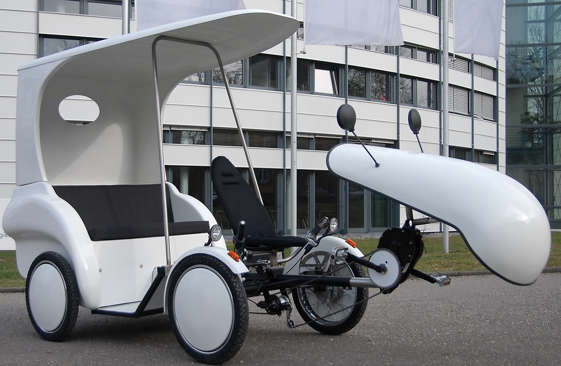 So sieht das Versuchsmobil der Fraunhofer aus